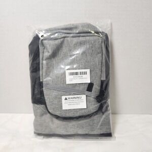 Crutch Bag Pouch Gray‎ Water Resistant Drink Pouch Caddy Tote Unisex Adults Kids